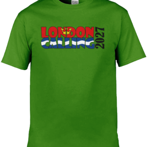 LC27 T-shirt Front Print Only (black text)